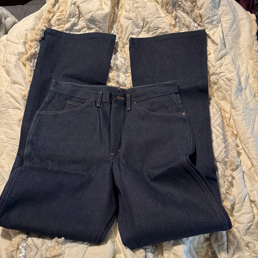 Vintage DEE CEE Jeans Bootcut Western Wear Made in USA 34 x 36 Rodeo Cowgirl - Picture 6 of 7